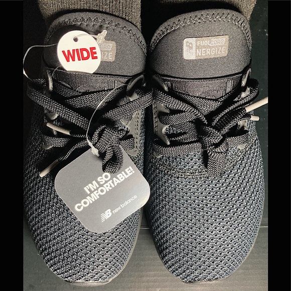 New Balance Fuelcore Nergize V1 Black Running Shoe - Picture 4 of 7